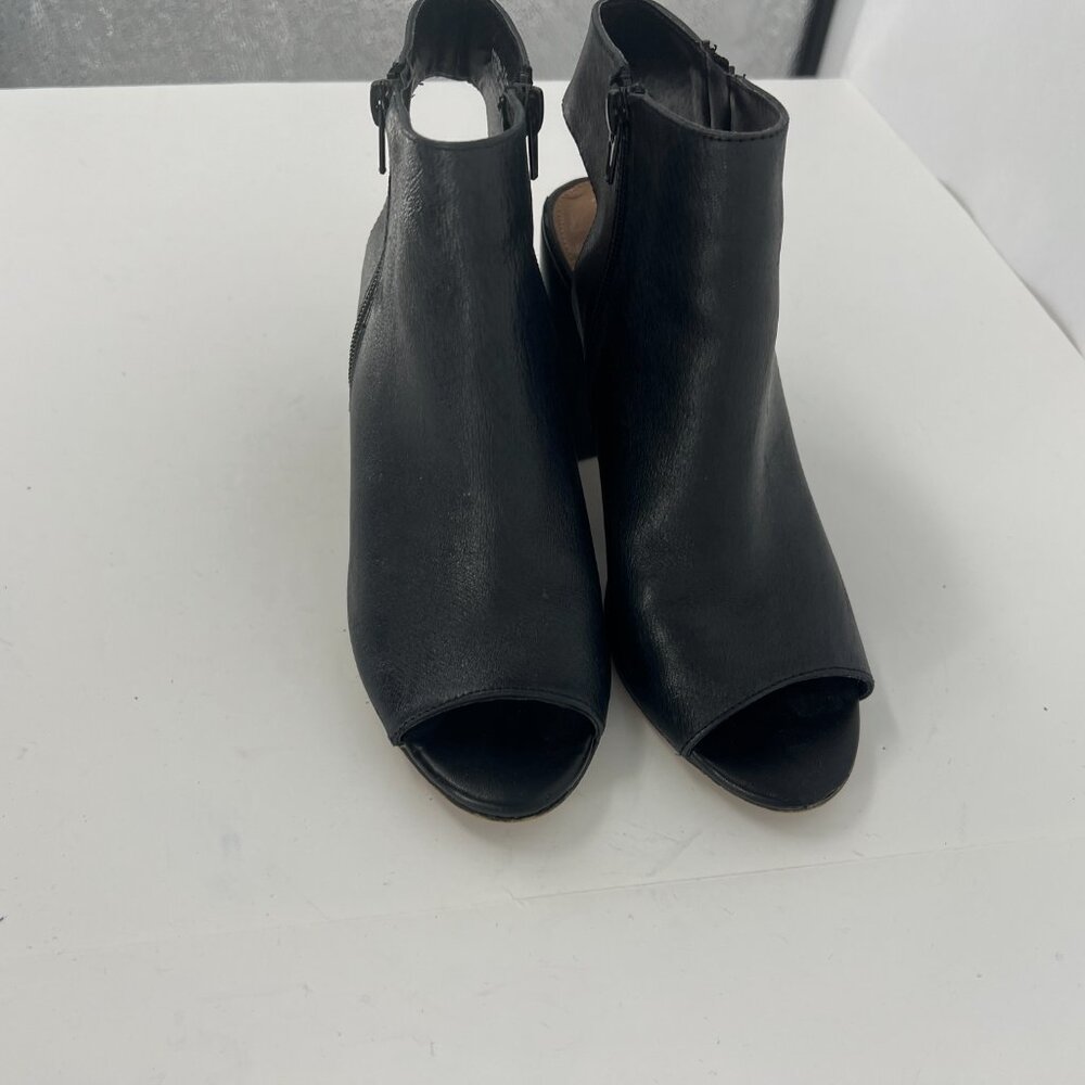 Steve Madden Maddison Open Toe Block Heel Bootie - Picture 4 of 14
